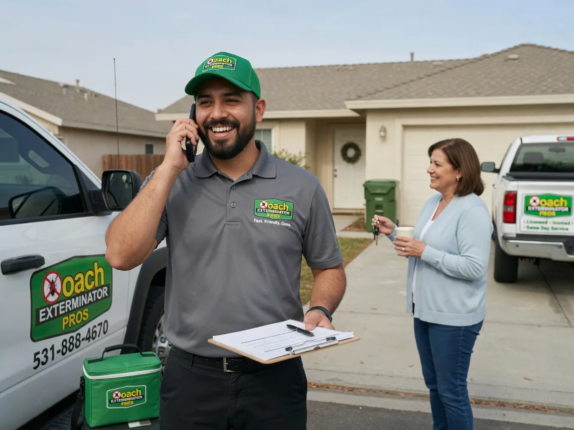 Pest Control Roach Exterminator New Boston, MO FAQs